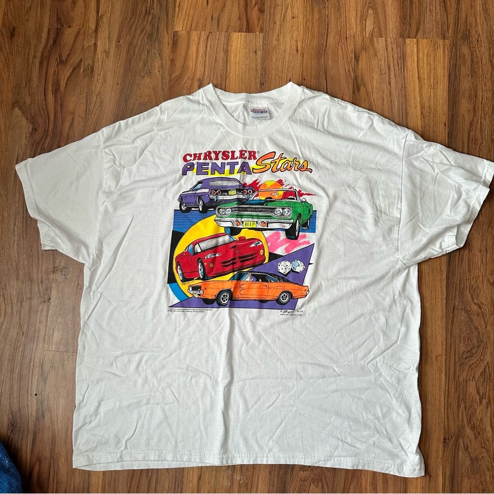 Vintage Chrysler Penta Stars T shirt 2004 JFP International size 3XL
